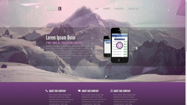 Advanced layout example picture