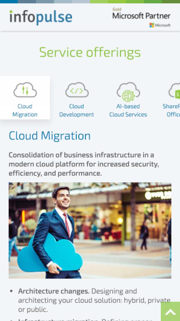 Cloud Transformation example picture