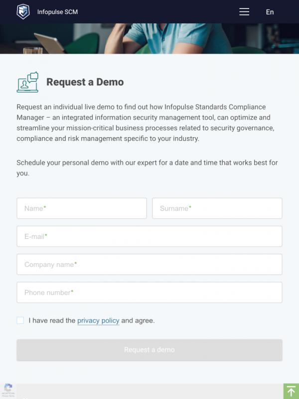 Infopulse SCM example picture