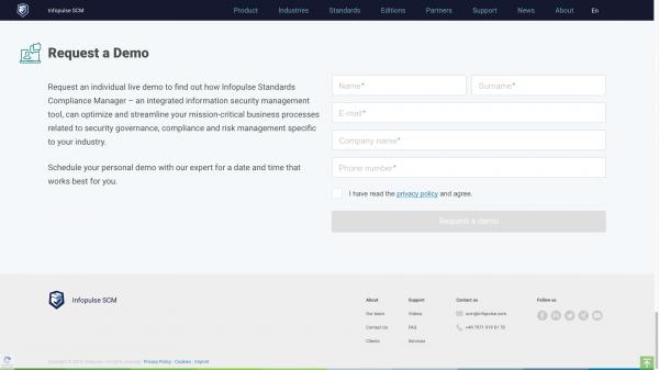 Infopulse SCM example picture